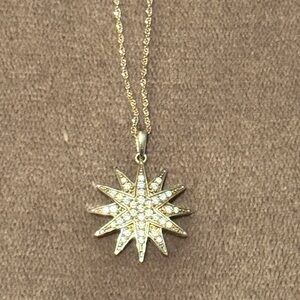 Silver Star Necklace